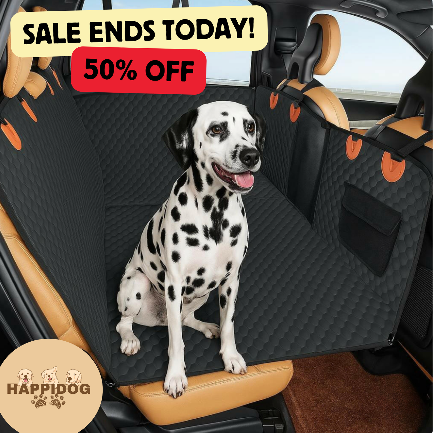 HappiDogs Vehicle Dog Seat