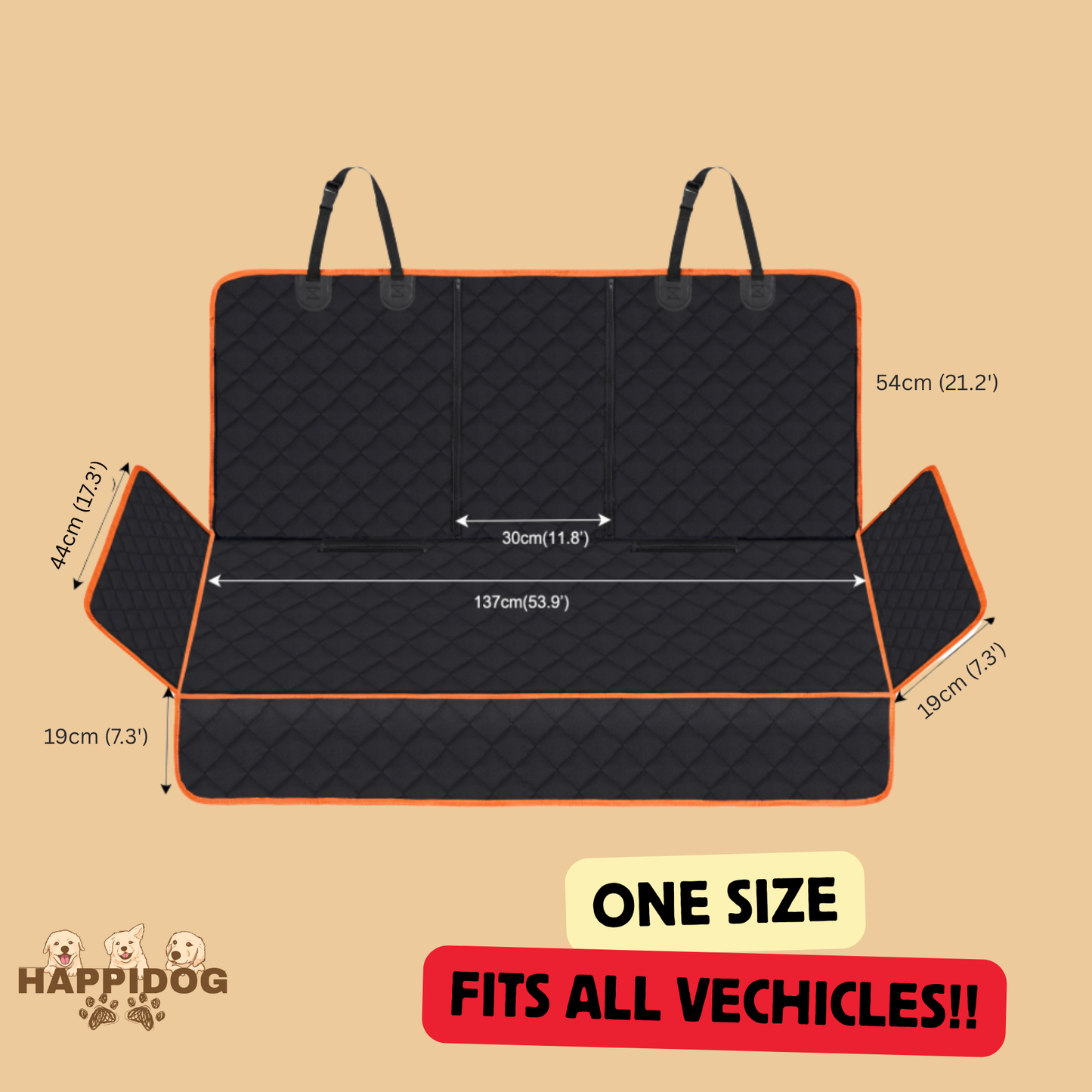 HappiDogs Vehicle Dog Seat